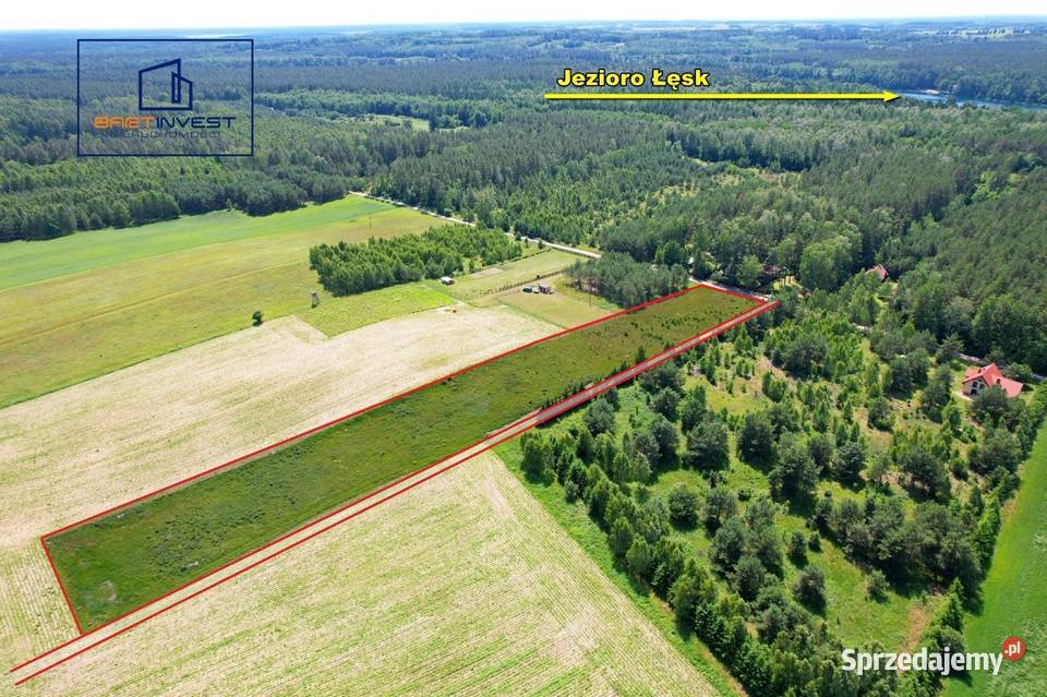 działki w pięknej lokalizacji Orzyny