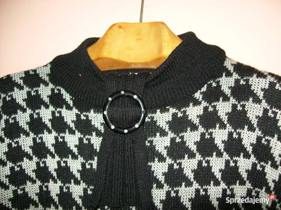 Swetr czarnobiały Kraków sprzedam