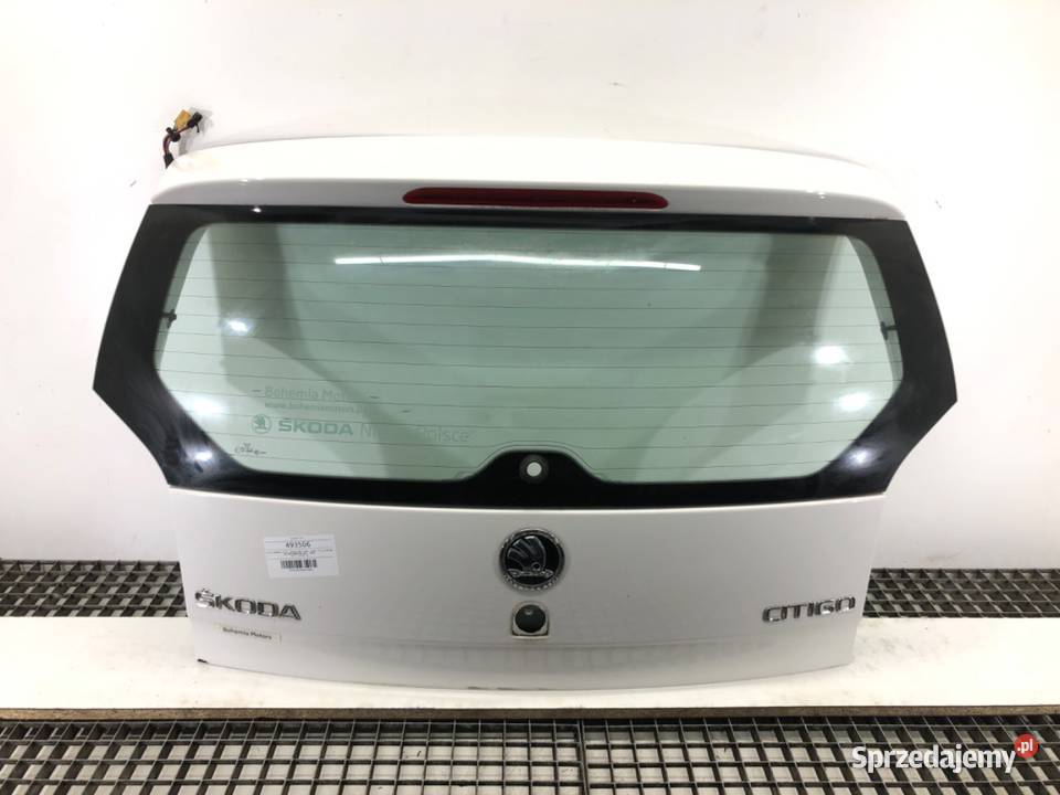 KLAPA TYŁ SKODA CITIGO Hatchback 1119 TYLNA osobowe