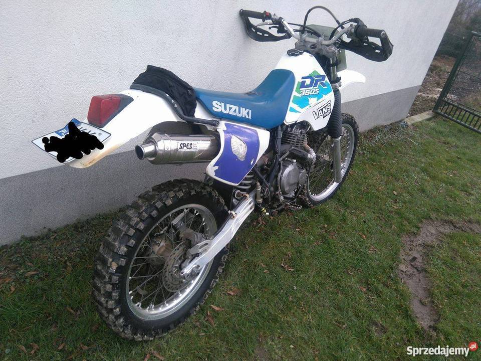 Suzuki DR 350 ZAREJESTROWANY Unikalna wersja 350cm3 Łapanów