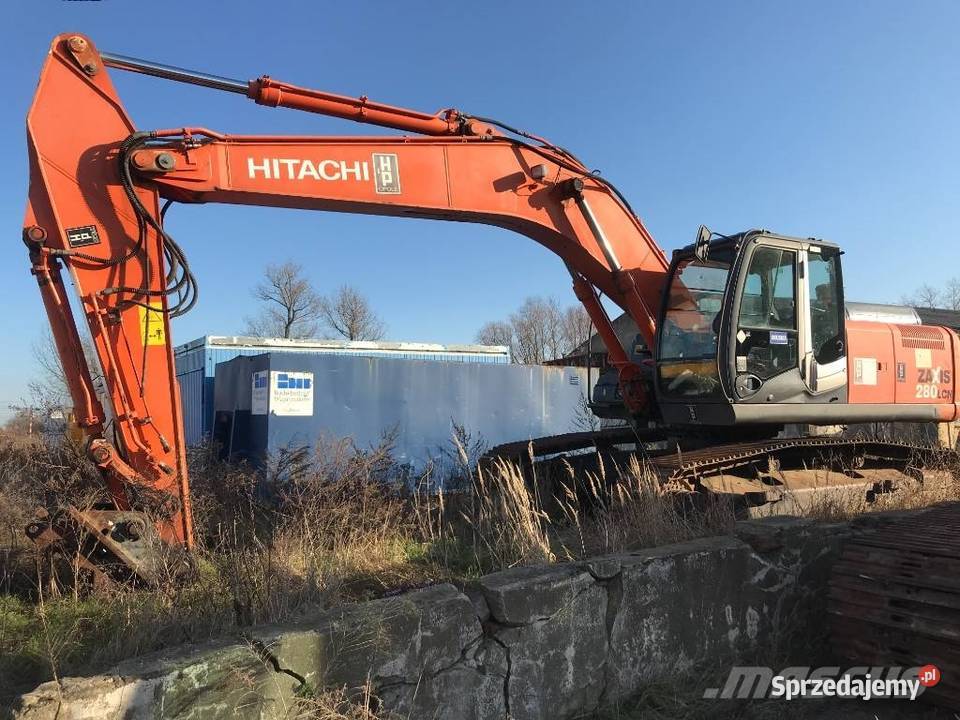 Koparka gąsienicowa Hitachi ZX 280LC NA CZĘŚCI Wągrowiec
