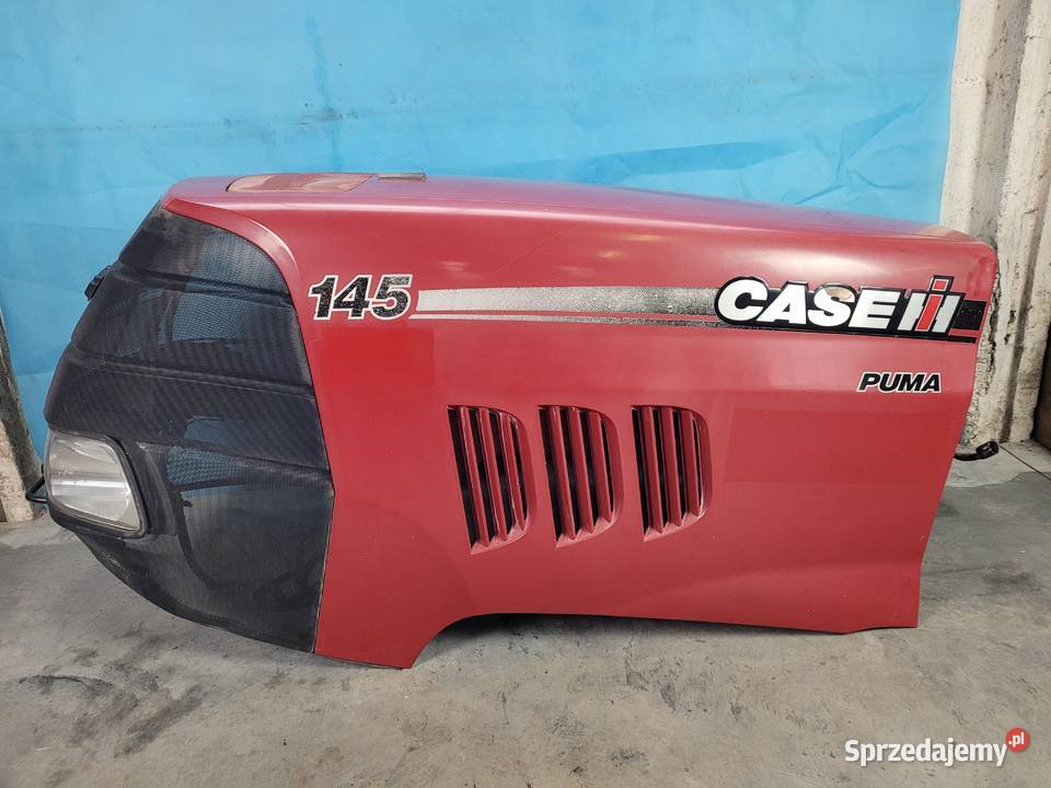 CASE IH PUMA 145 12r MASKA GRILL REFLEKTORY Kabina i karoseria kujawsko-pomorskie Kolno