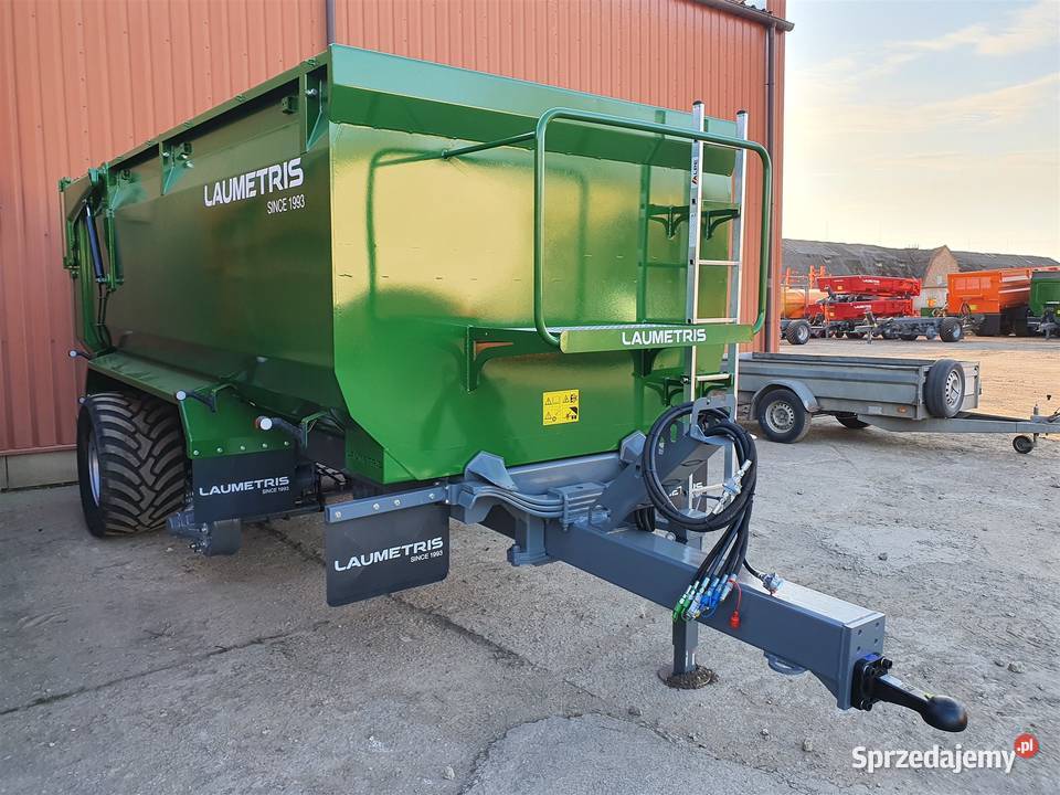 Laumetris przyczepa skorupowa PTL12F 12 ton Białystok