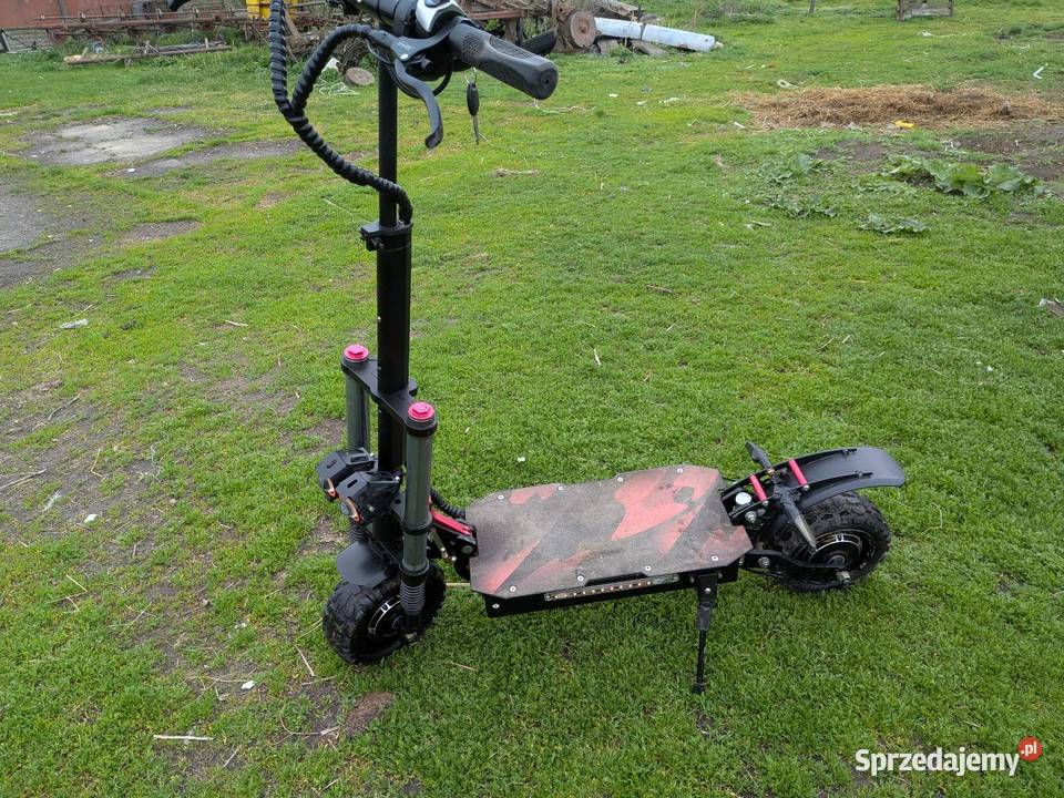 Hulajnoga 6kw 100h 80 kilometrów zasięgu Rowy