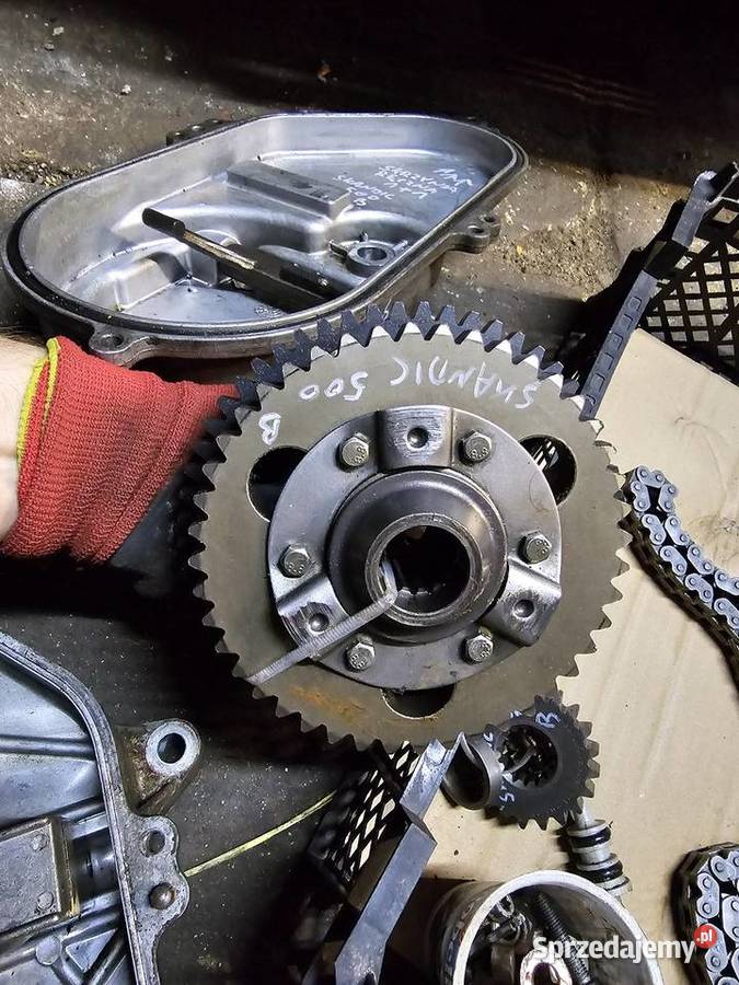 Skrzynia biegów przekładnia skuter śnieżny rotax