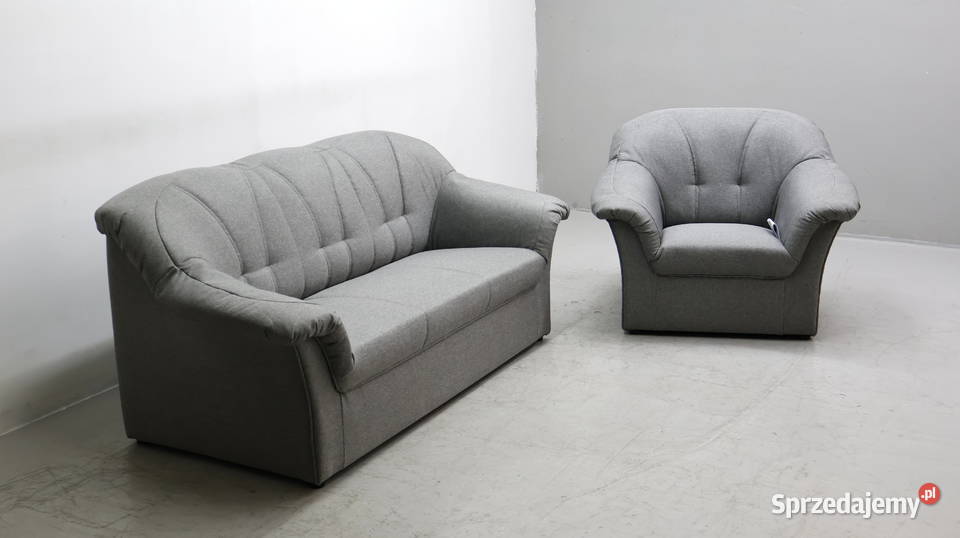 SEO nowy komplet 31 SOFA KANAPA zestaw z szara 184cm Poznań