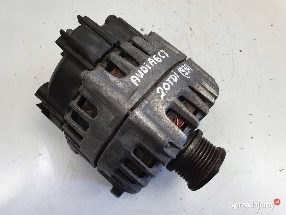ALTERNATOR Audi A6 C7 20 TDI valeo 04L903017C Układ elektryczny silnika Rudka