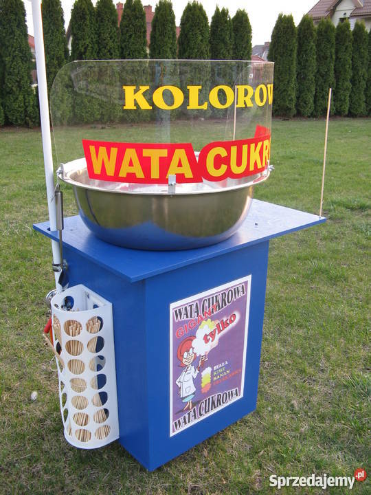Nowa maszyna do waty cukrowej wata cukrowa ATEST Gastronomia Warszawa