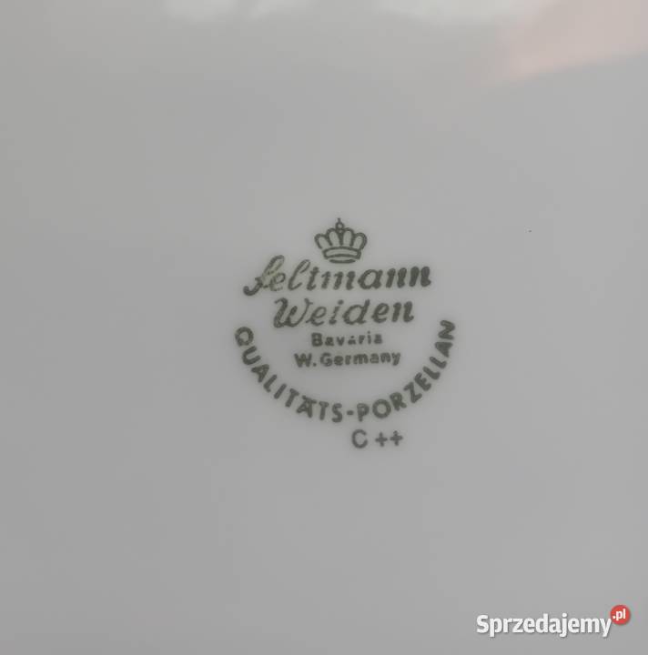 Ręcznie malowana patera Seltmann Weiden 1982 r Porcelana i szkło Koźminek sprzedam