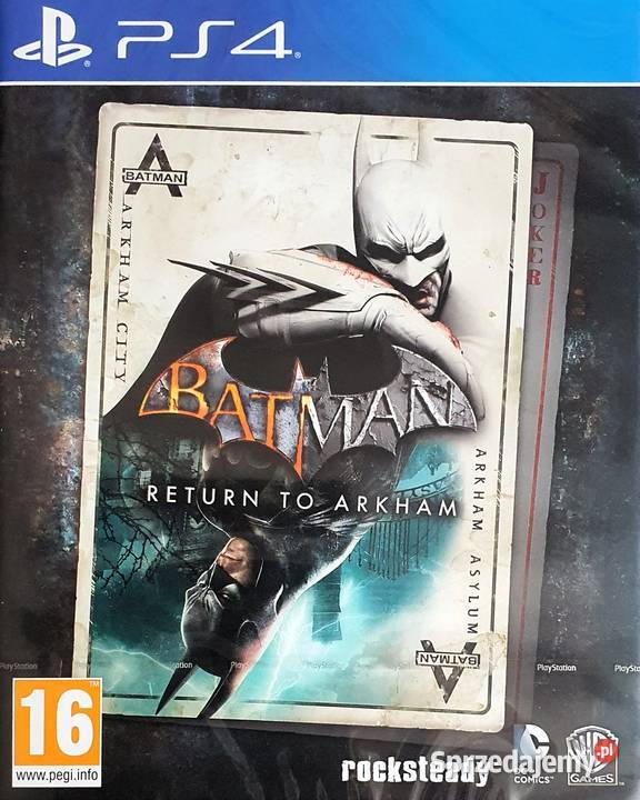 BATMAN RETURN TO ARKHAM PLAYSTATION 4 4 5 NOWA