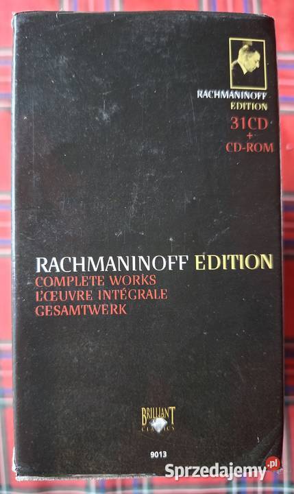 Rachmaninow Complete Works 31Cd CDRom Kraków sprzedam