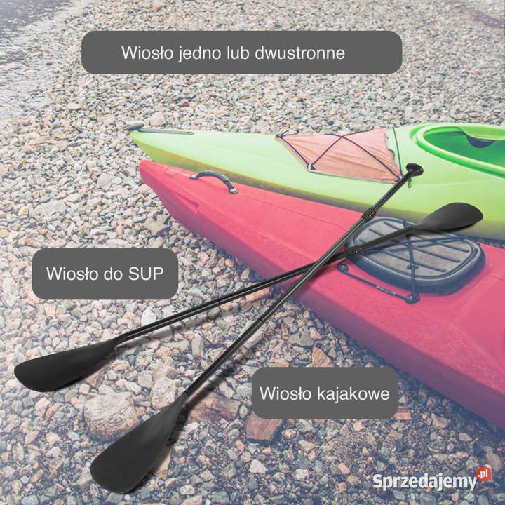 Wiosło 2w1 SUPKAJAK dwustronne regulowane 4 Poznań