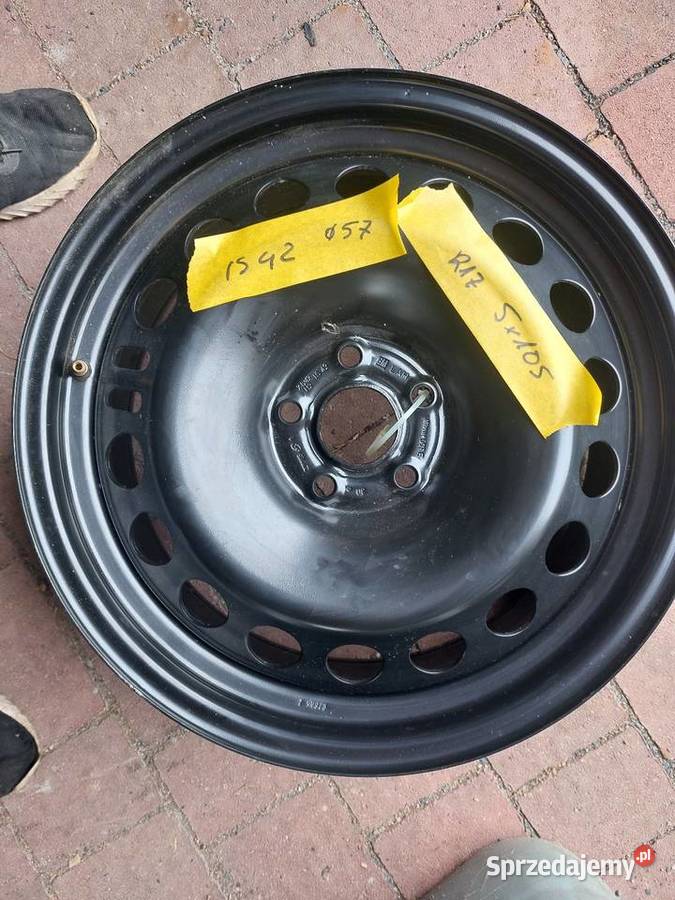 4 Felgi stalowe r17 5x105 Bolesławiec