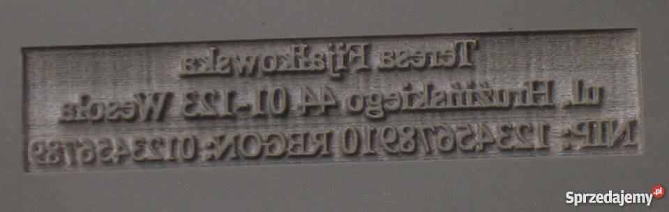 GUMA DO PIECZĄTEK bezzapachowa do grawerowania Grodzisk Mazowiecki sprzedam