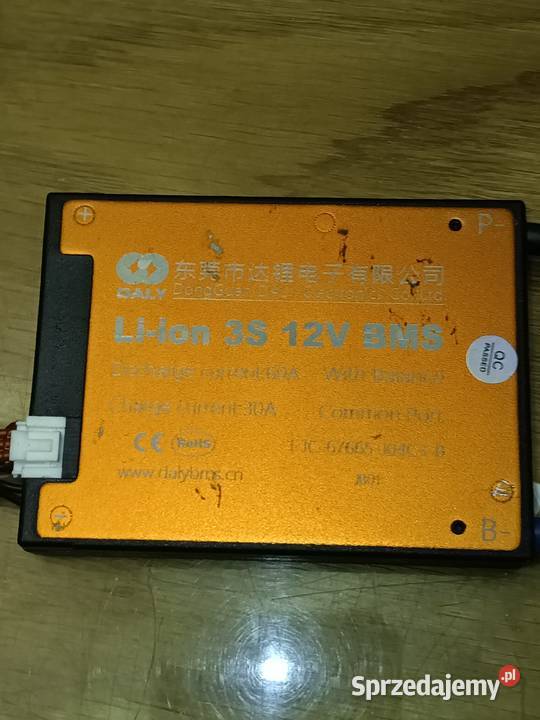 BMS Liion 3S 12V 60A daly Oświęcim