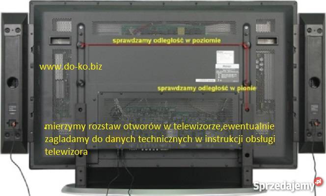 Obrotowy uchwyt do telewizora TV LCD LED 32