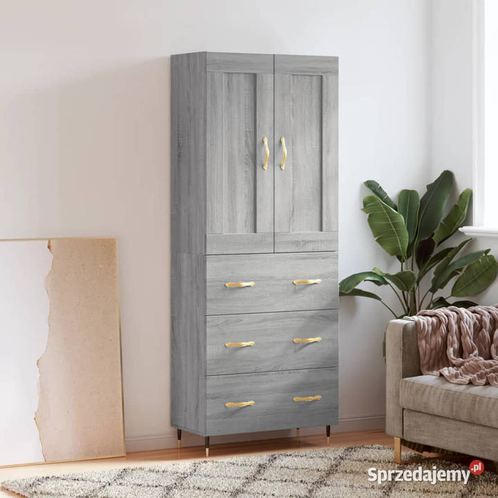 Witrynka szary dąb sonoma 695x34x180 materiał Warszawa