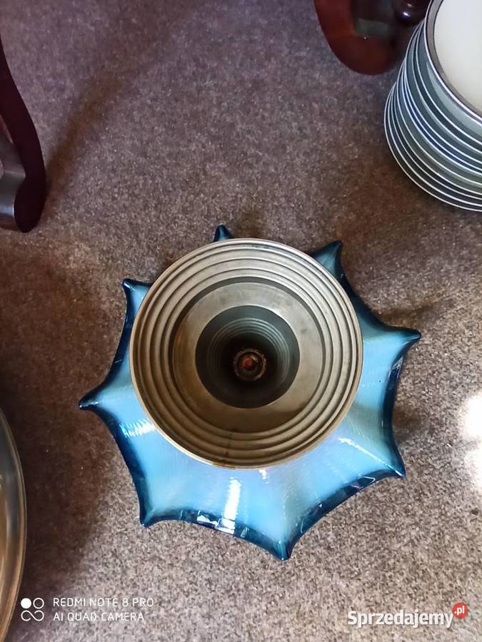 Patera na nodze platerowej Granatowa Gdańsk