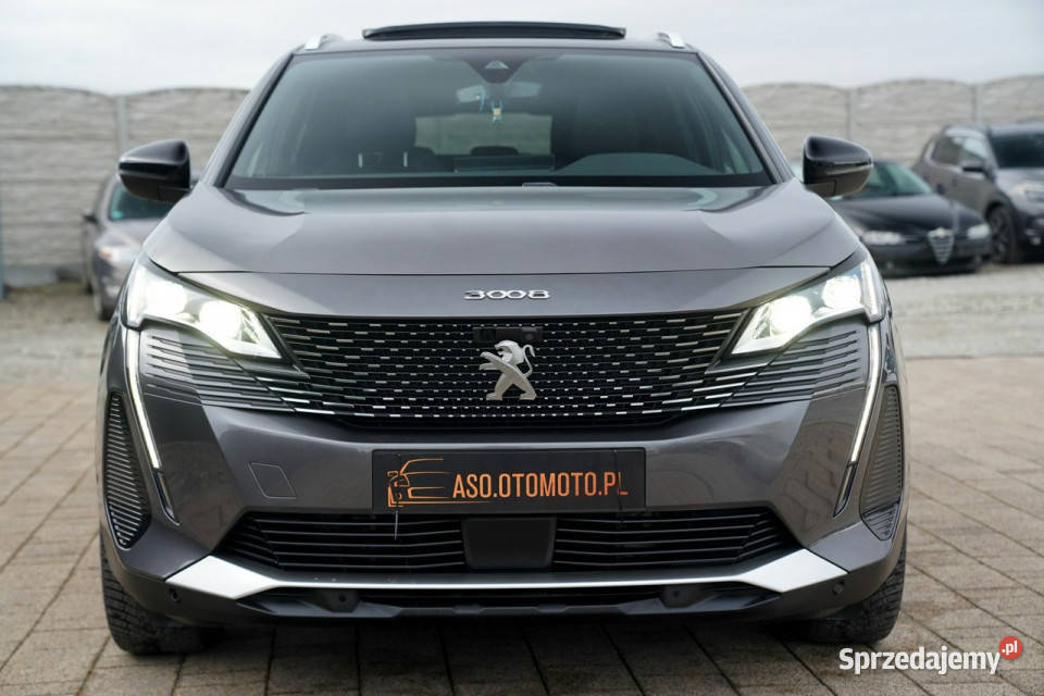 Peugeot 3008 GT ful led skóra masaze ACC kamery kurtyny powietrzne Otmuchów