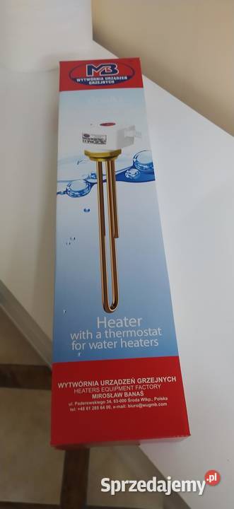 Grzałka 3 kW korek 64 do bufora bojlera Łobez