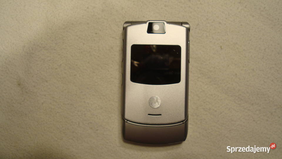 Telefon komórkowy Motorola V3 4 MB srebrny mazowieckie