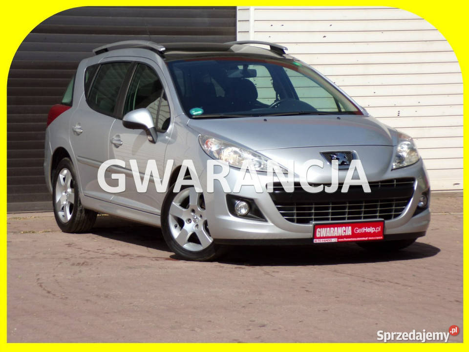 Peugeot 207 Klima Solardach SW Gwarancja 16 HDI elektryczne lusterka