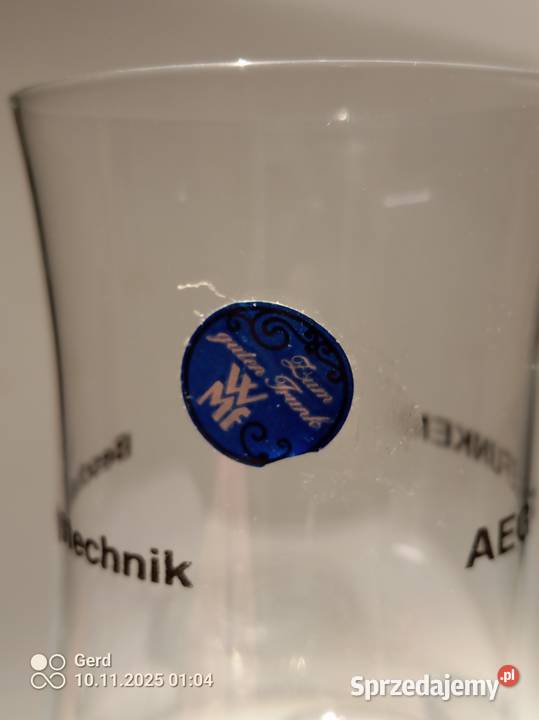 RARYTAS 6x Pokal Kolekcjonerski AEGTELEFUNKEN Warszawa