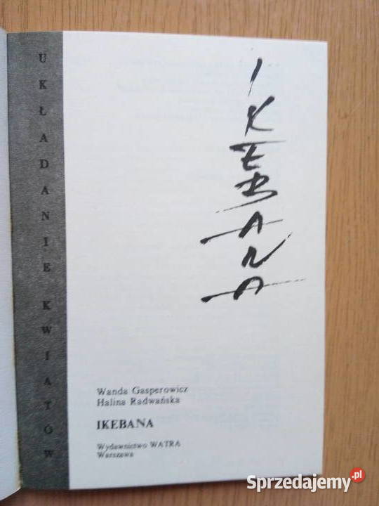 Ikebana 1987r śląskie Dąbrowa Górnicza sprzedam