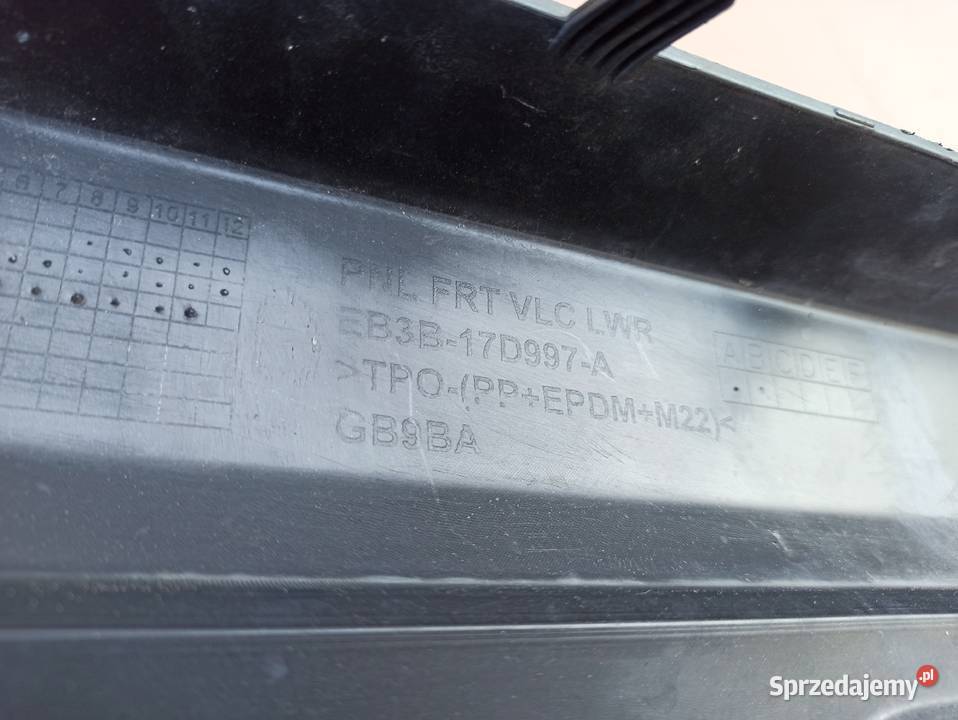 FORD RANGER T6 NAKŁADKA LISTWA ZDERZAK PRZÓD osobowe lubuskie Trzciel