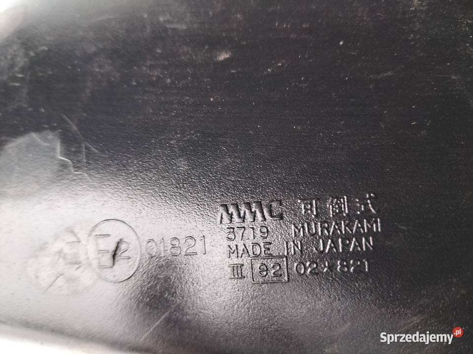 LUSTERKO PRAWE ELEKTRYCZNE Mitsubishi Space lusterka zewnętrzne Kamień-Kolonia