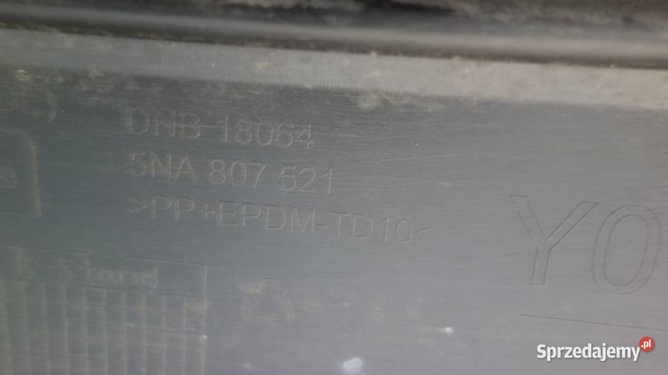 DOKŁADKA ZDERZAKA TYŁ VW TIGUAN II Ruda Śląska sprzedam