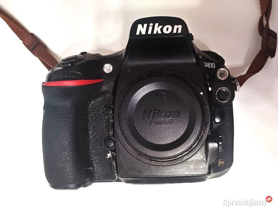 Lustrzanka cyfrowa NIKON D810 FX korpus PEŁNA