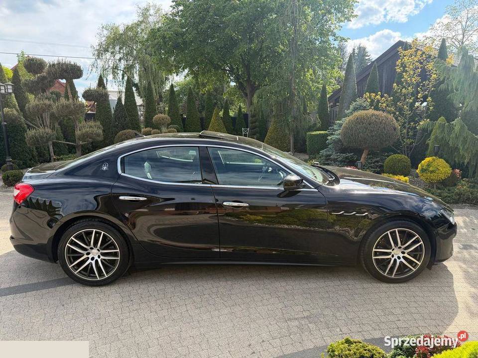 Maserati Ghibli Automatik 30 benz 350 2019r 350KM Krotoszyn sprzedam