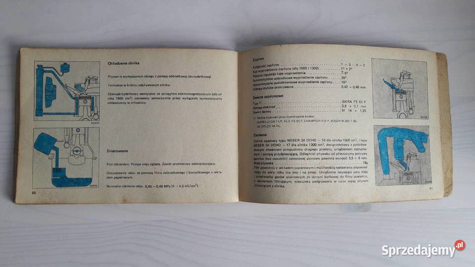 Książeczka instrukcja obsługi FSO 1300 i 1500 opolskie Głuchołazy