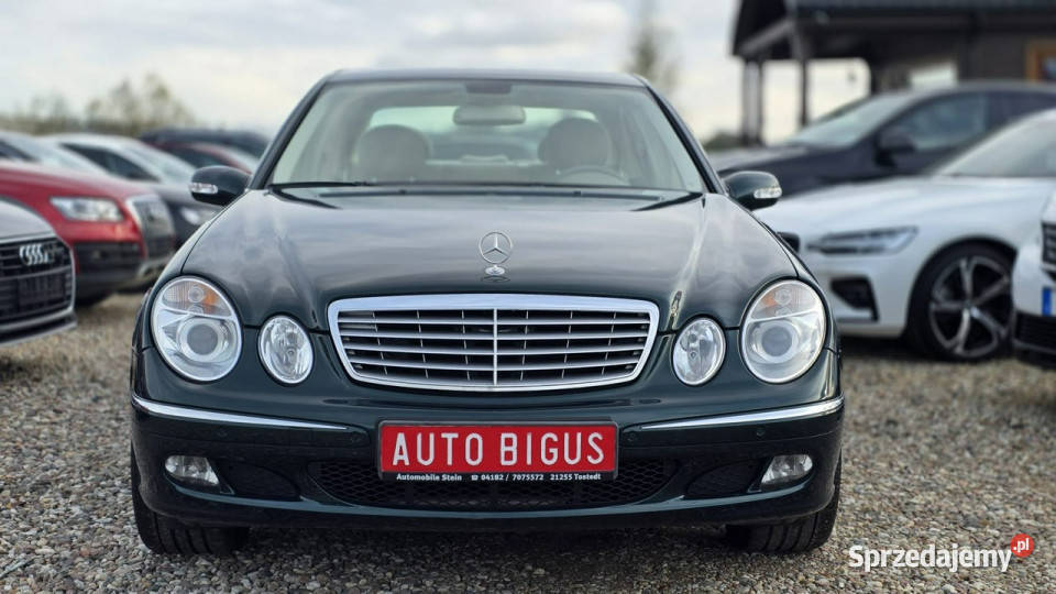 Mercedes E 280 stan kolekcjonerski W211 20022009 światła przeciwmgielne Lębork sprzedam