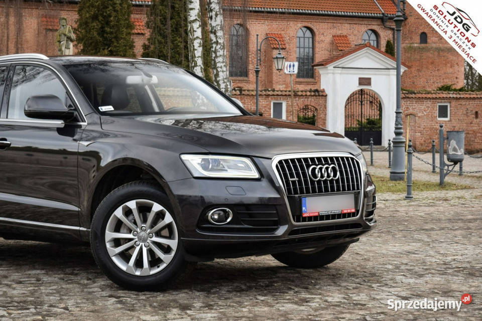 Audi Q5 Z polskiego salonu Serwis ASO Mocca kurtyny powietrzne Sochaczew