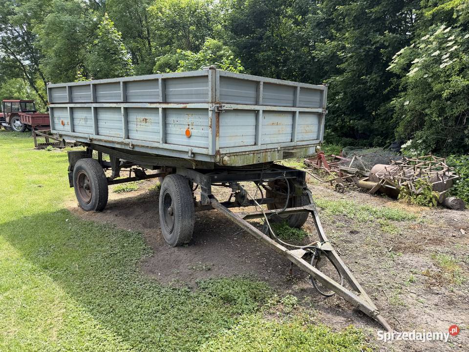 Przyczepa BSS P935H 9 ton nowe buty i nadstawki nieuszkodzony sprzedam