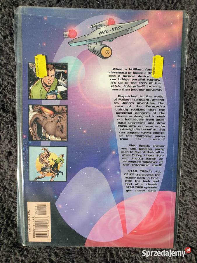 Star Trek All Of Me One Shot komiks USA 2000 Amerykańskie Gdynia sprzedam