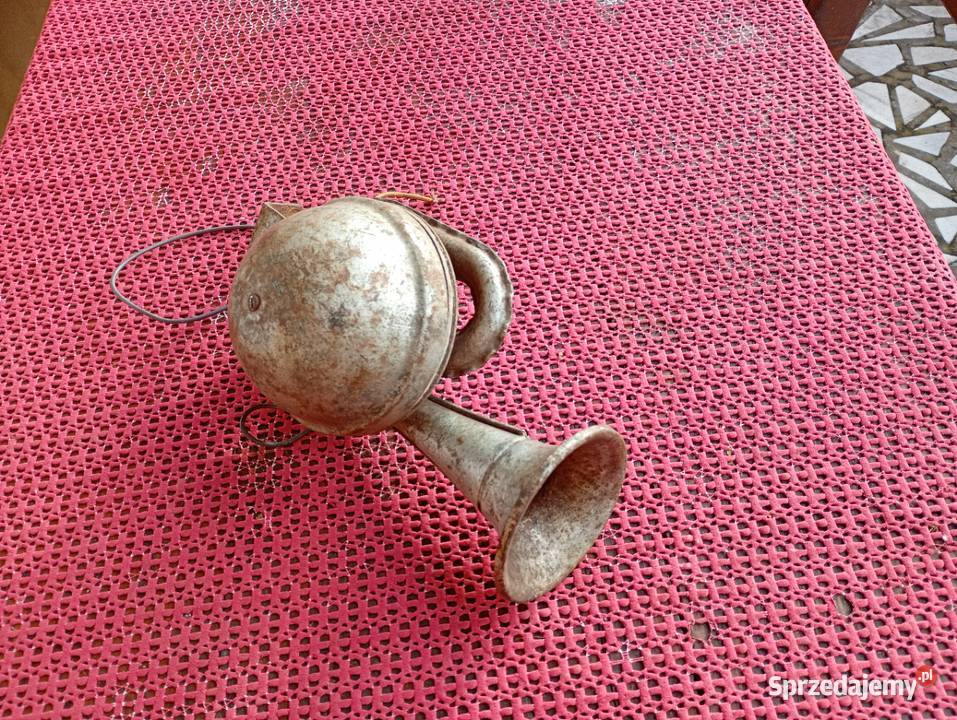 Klakson trąbka Warszawa Żuk Nysa z czasów PRLu Żywiec