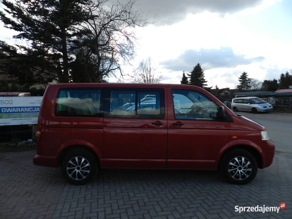VW Transporter T5 9 Osób Klima 19TDI 105 ESP warmińsko-mazurskie Olsztyn