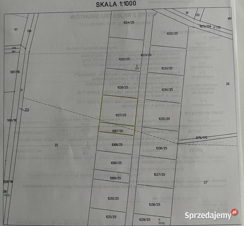 Piękna działka 969m2 Pancerniaków Bojszowy