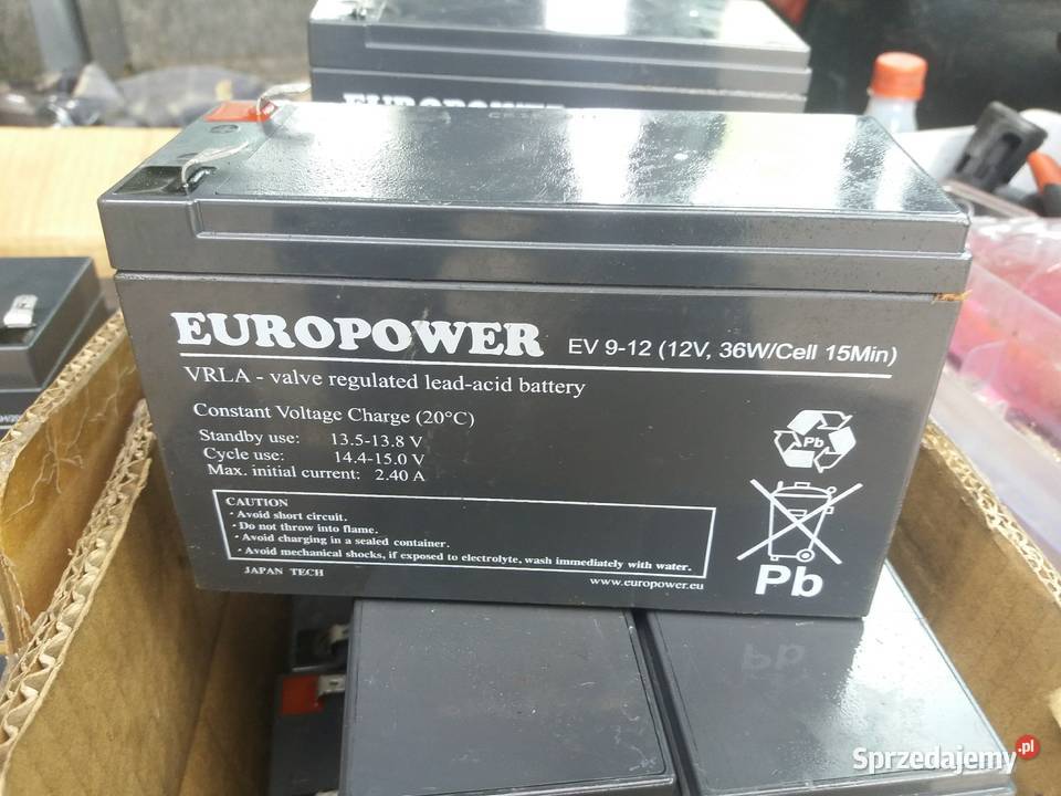 Akumulatory żelowe 12V 5Ah 7Ah 12Ah 42Ah