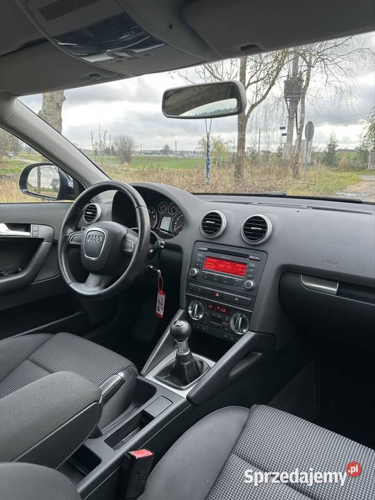 Audi A3 8P 18 TFSI 160 DRL PDC isofix pomorskie Starogard Gdański