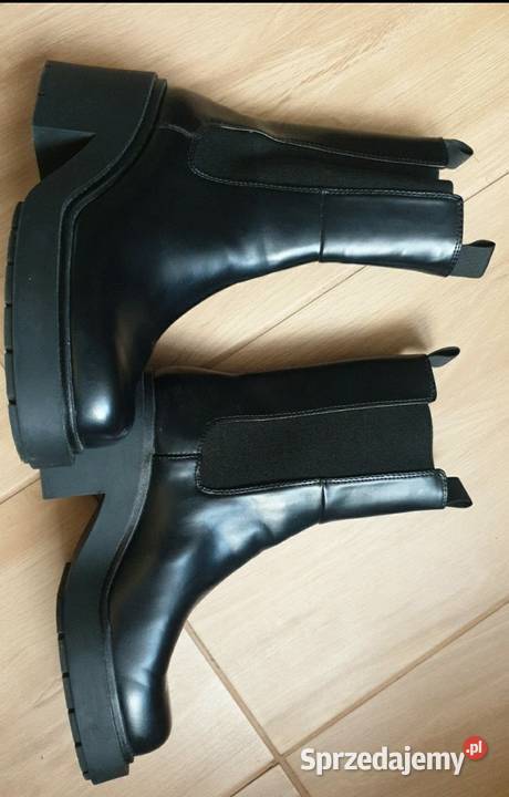 Buty botki sztyblety damskie nowe r40 Chojnice
