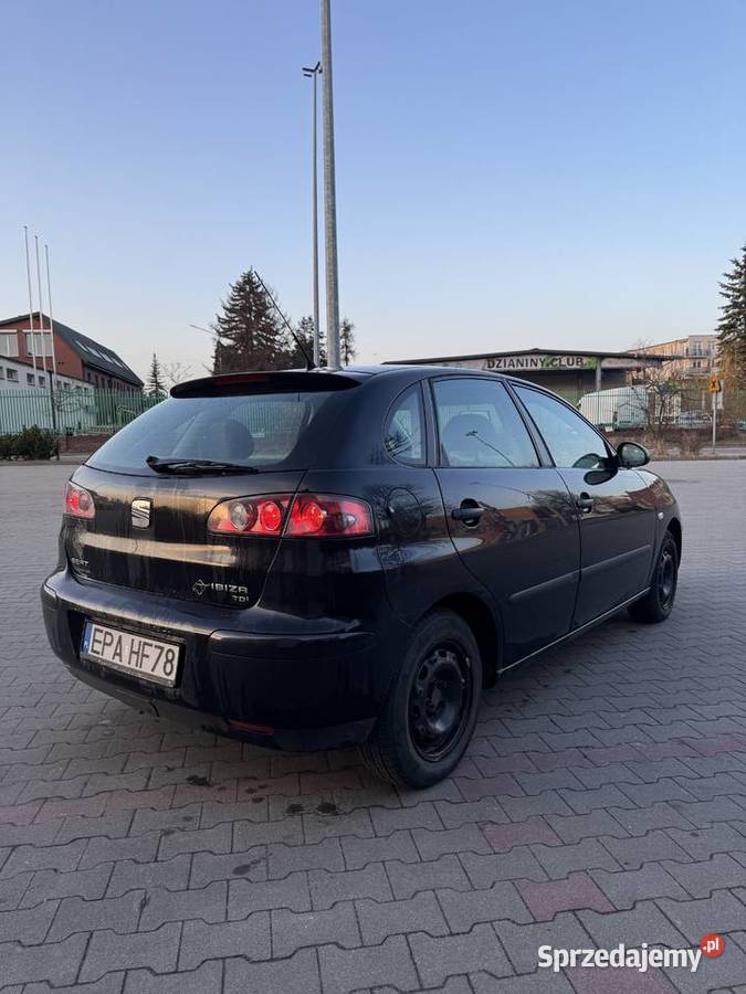Seat Ibiza 14TDI klima fabryczny hak 75KM Pabianice