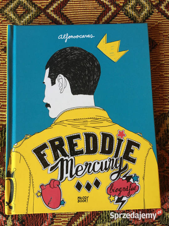 Freddie Mercury Alfonso Casas Młody Book nowa muzyka, taniec, śpiew