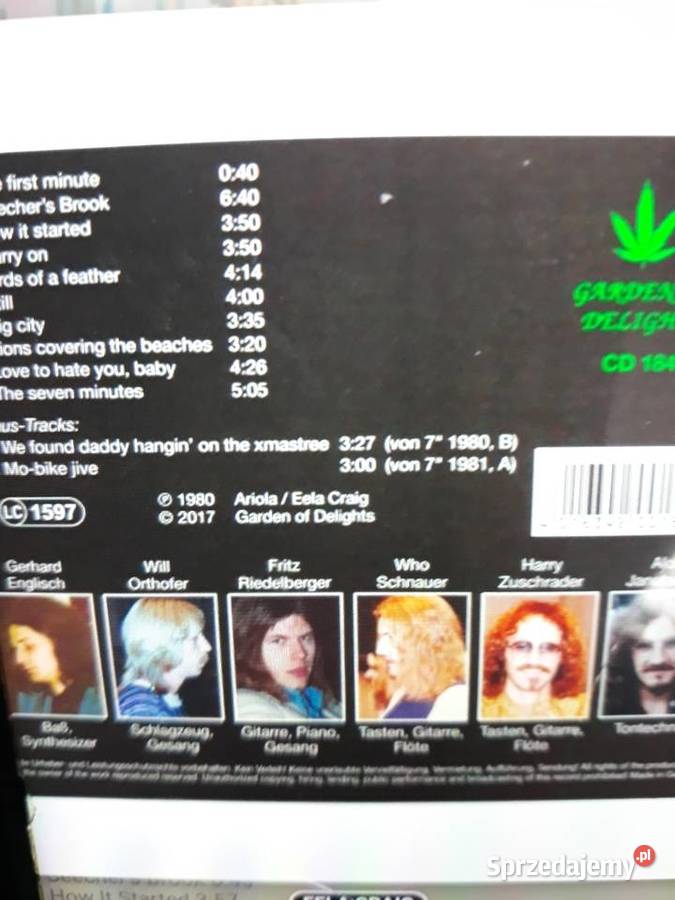 Archiwum austriackiego prog rocka ELLA CRAIG Rzeszów