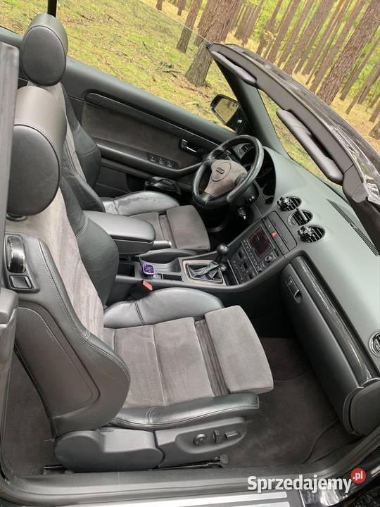 Audi a4 b6 cabrio 24 v6 170 lakier metallic Sulechów
