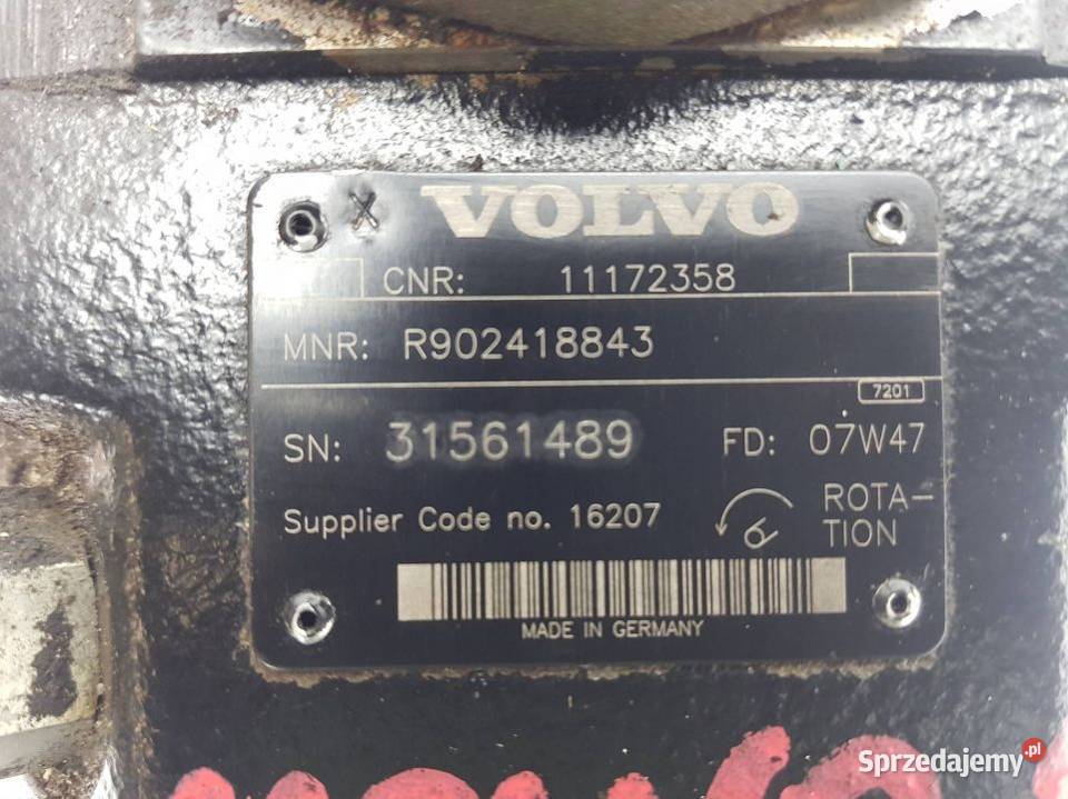 POMPA OLEJOWA 31561489 11172358 VOLVO L120F