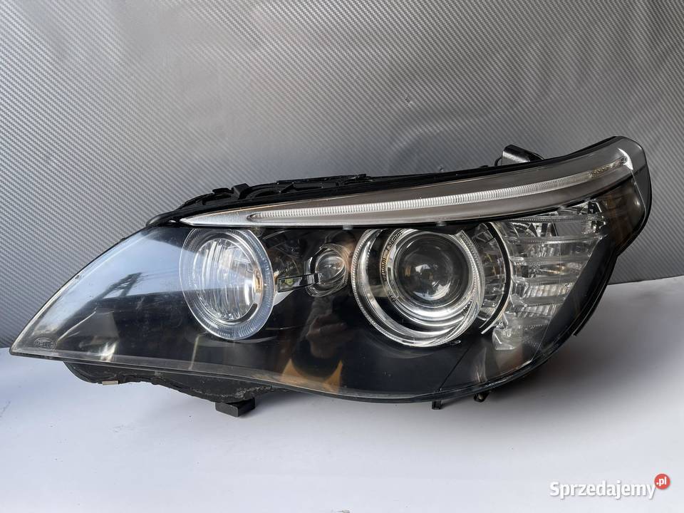 BMW E60 LIFT LEWA LAMPA BIXENON SKRĘTNY Oświetlenie sprzedam